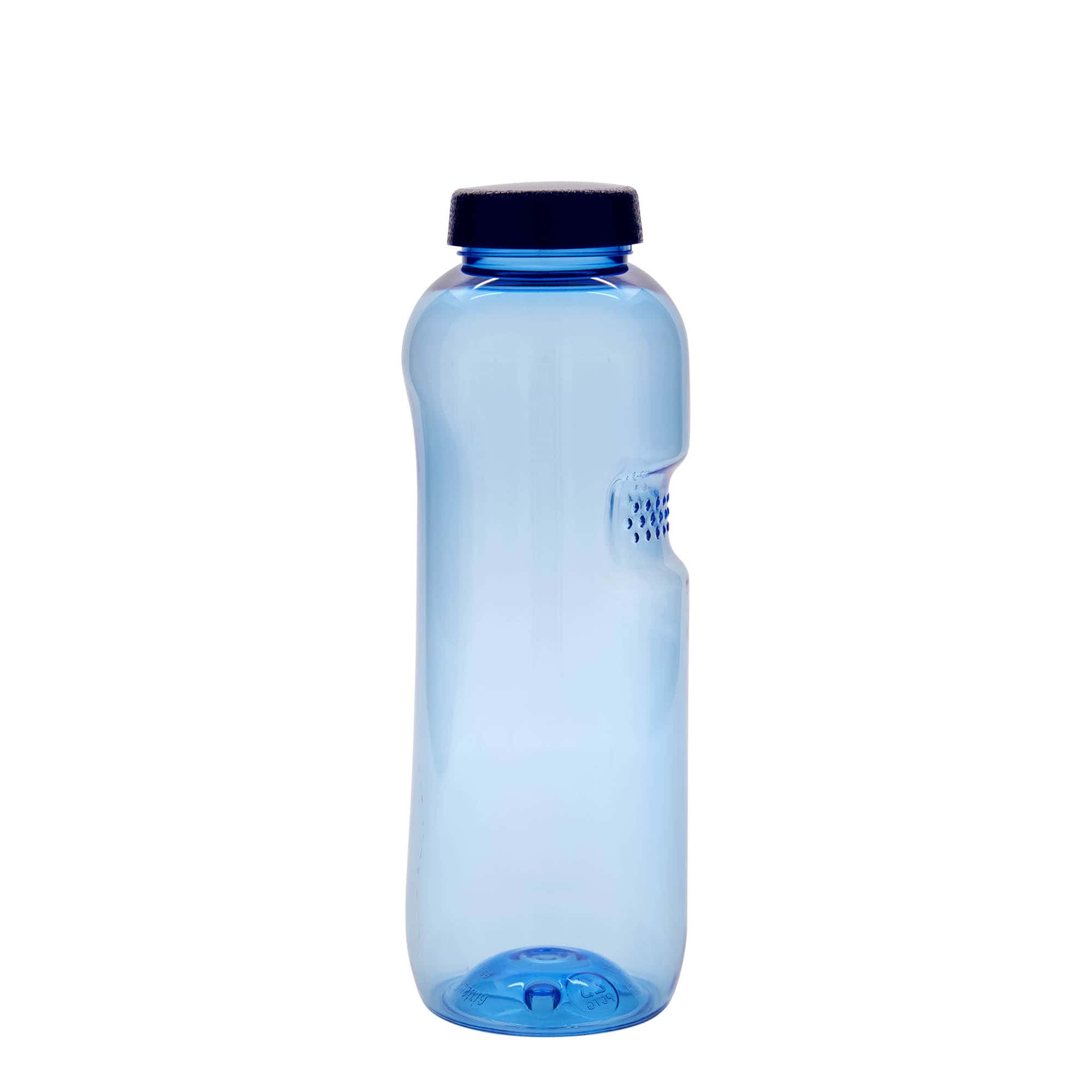 750 ml PET-drinkfles 'Kavodrink', kunststof, blauw