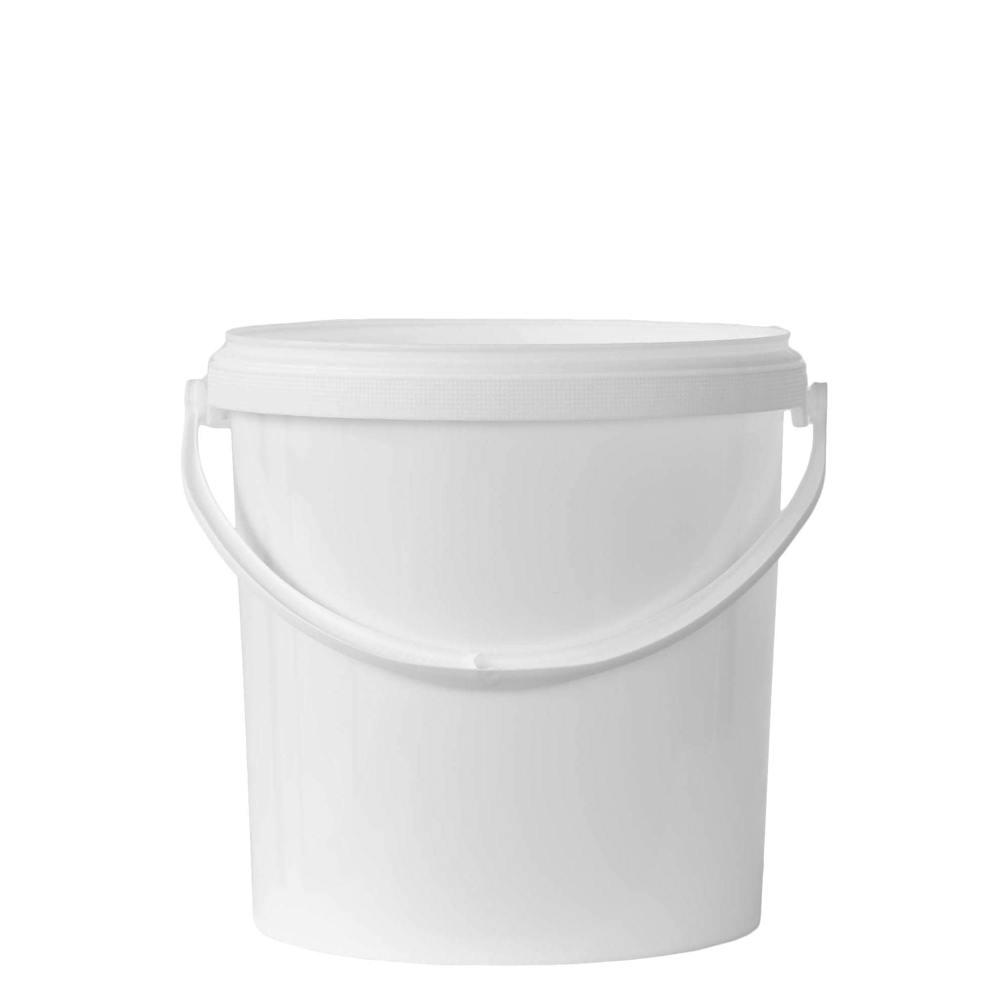10 l emmer, PP-kunststof, wit