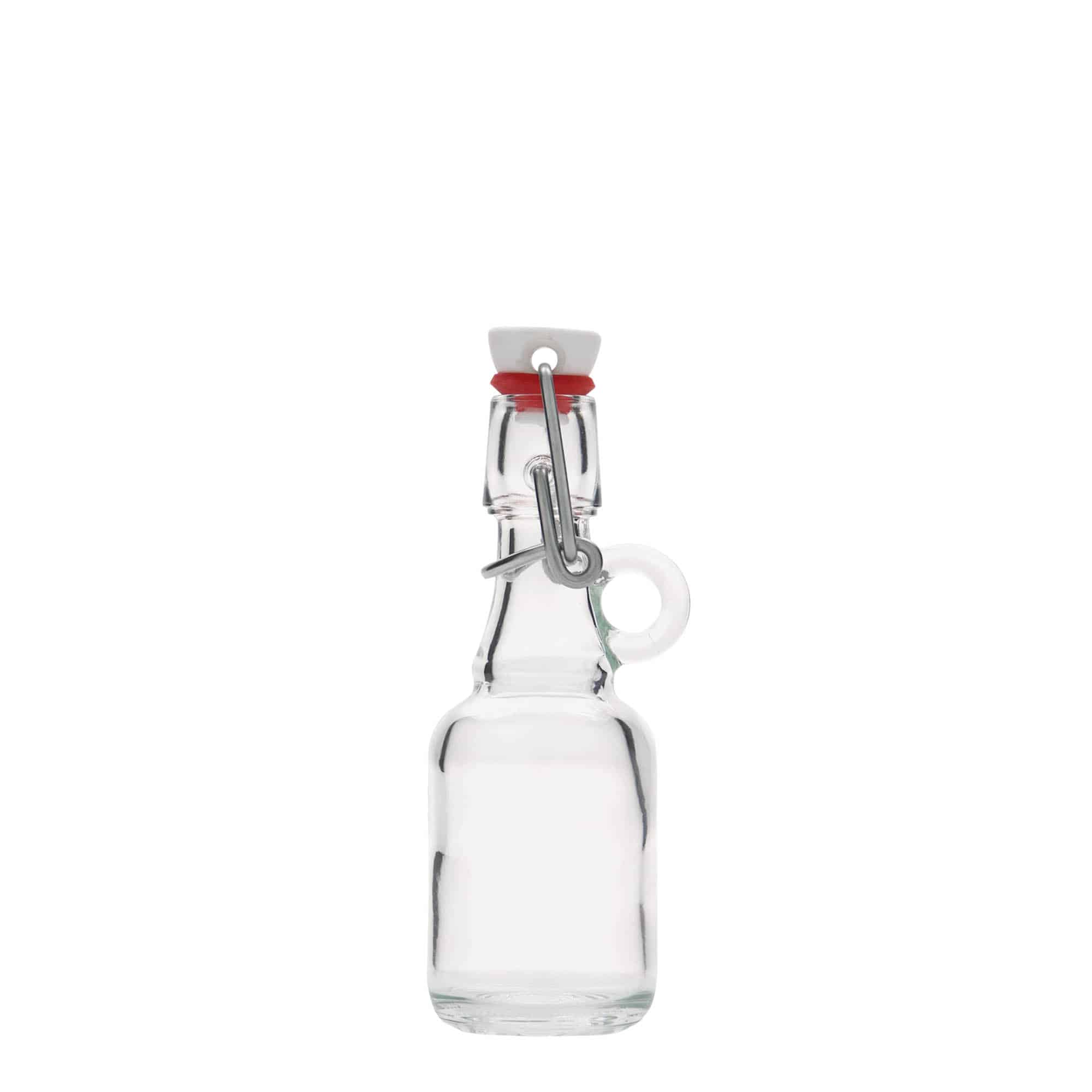 40 ml glazen fles 'Santos', opening: beugelsluiting