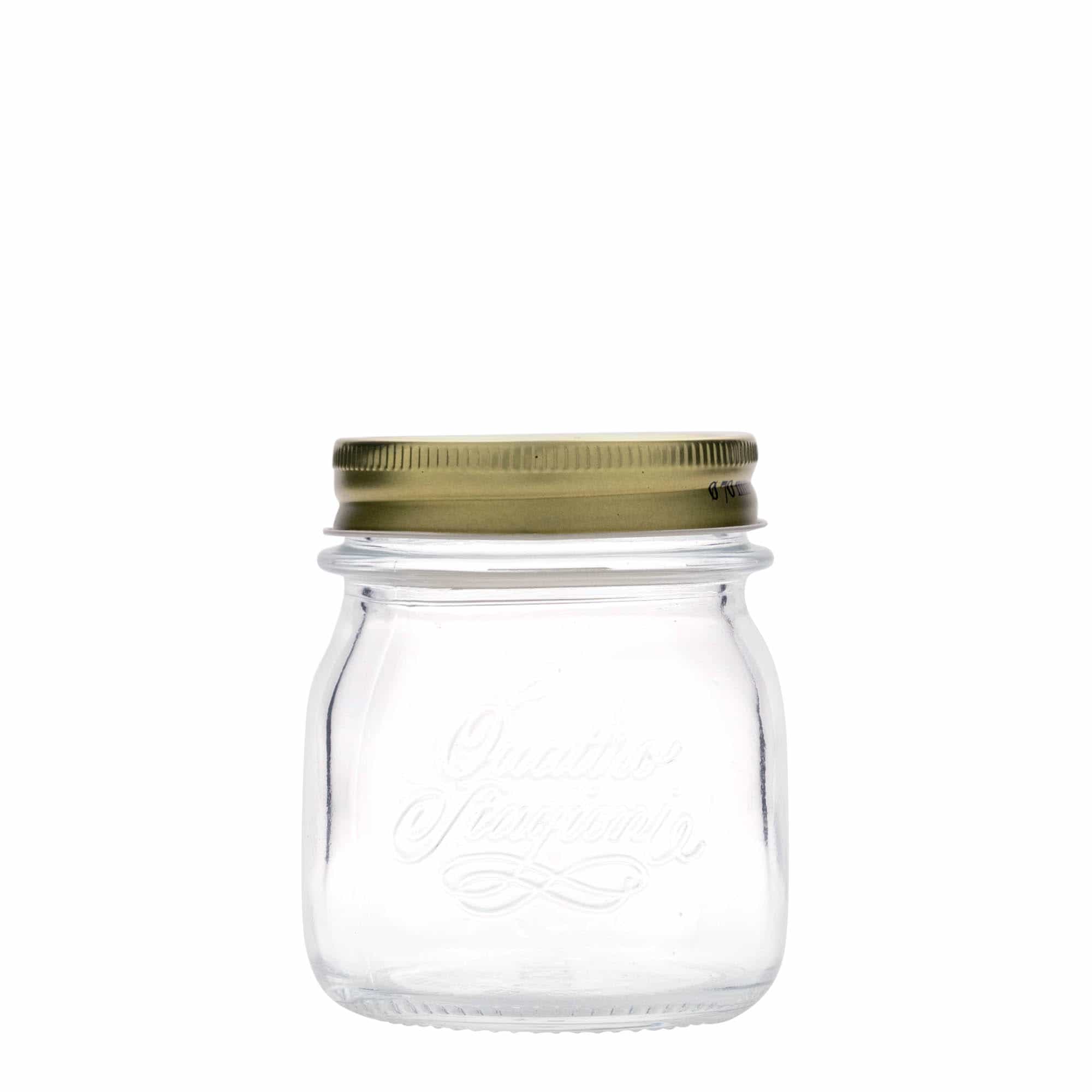 250 ml glas 'Quattro Stagioni', opening: schroefdop