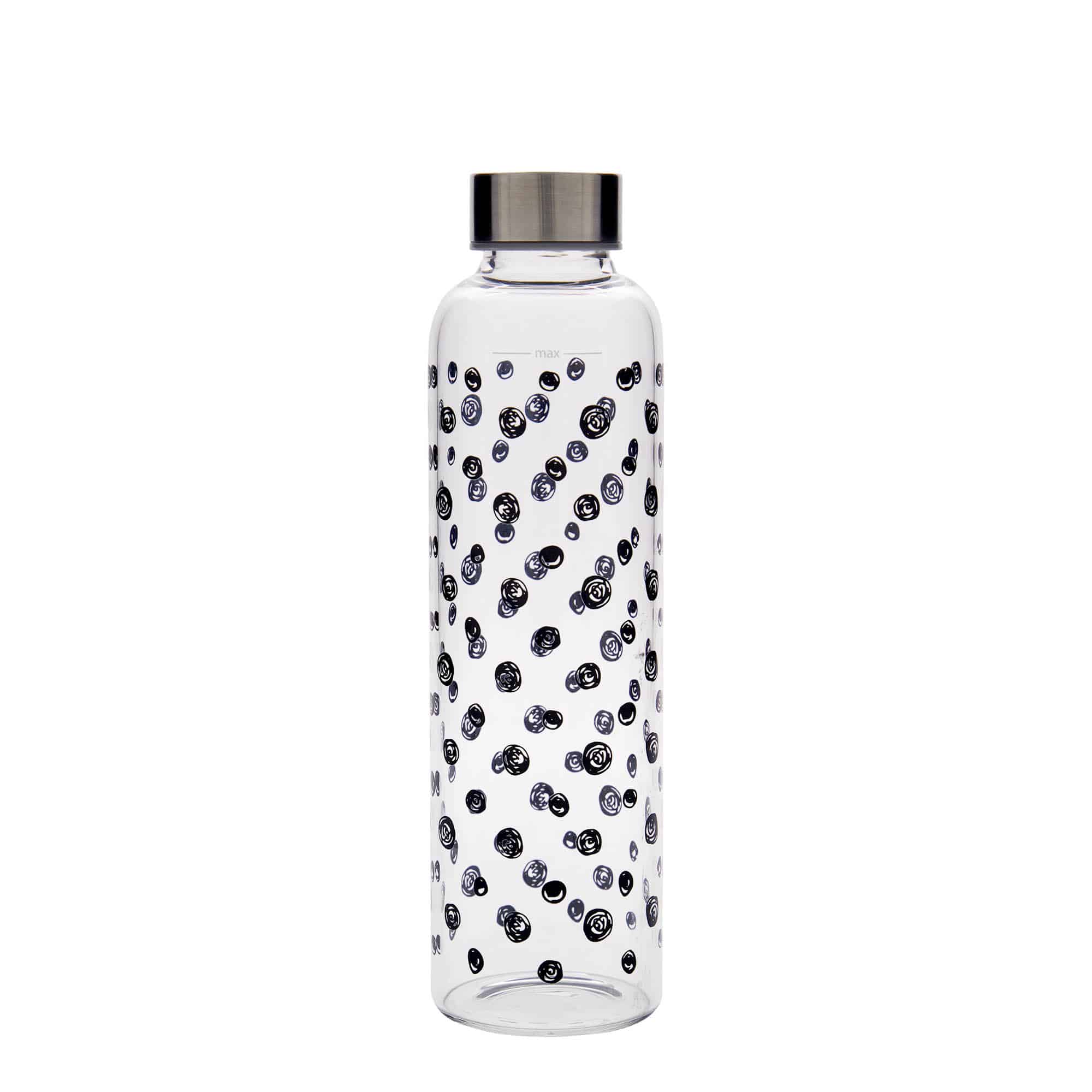 500 ml drinkfles 'Perseus - Zwarte stippen', opening: schroefdop