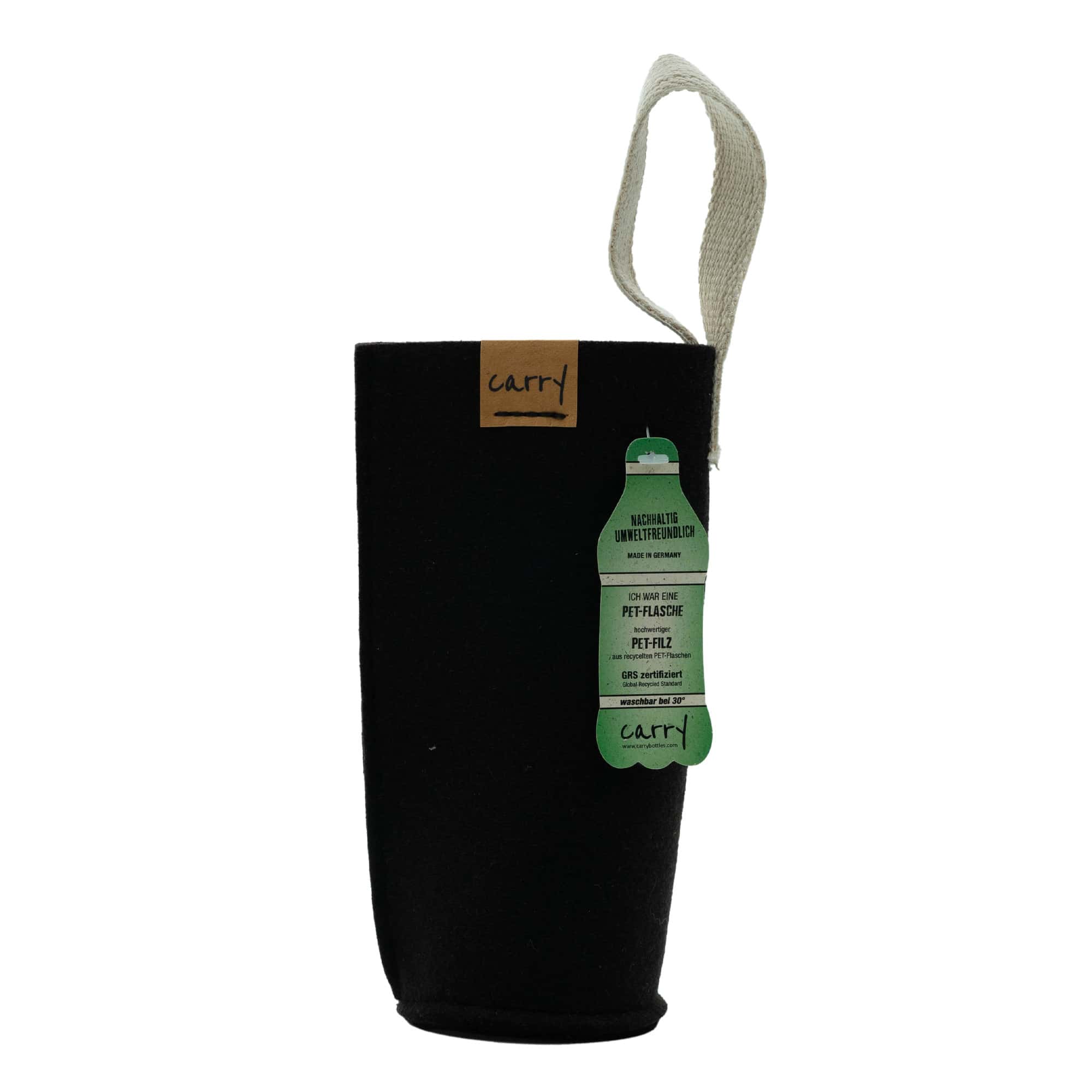 CARRY Sleeve, textiel, zwart CARRY Sleeve, textiel, zwart