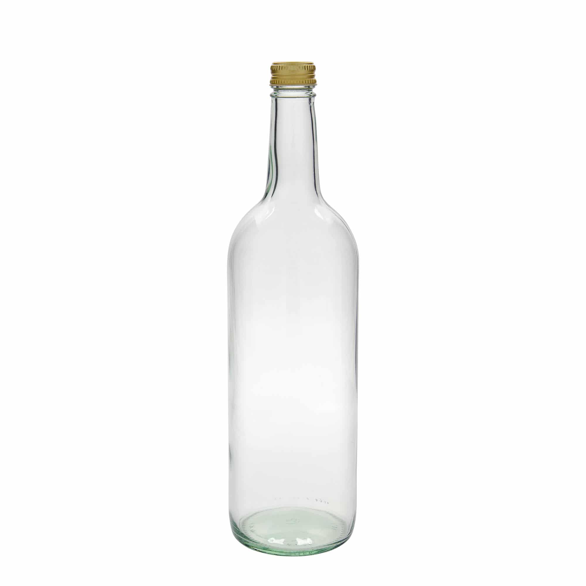 Universele fles, 1000 ml, glas, monding: PP 28